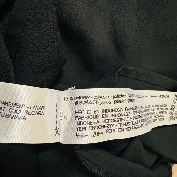 ZARA FLOWY SWEETHEART NECKLINE BLOUSE - Picture 5 of 6